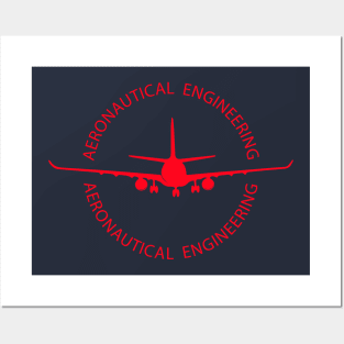 aeronautical engineering airplane aerospace engineer Posters and Art